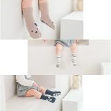 Exemaba Baby Socks with Grips Anti-Slip 5 Colors M 1-3 Years view 6