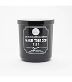 Amazon.com: DW Home Warm Tobacco Pipe Scented Candle for Home, 9 oz, Copper  Lid Single Wick Candle Jar, Up to 33H Burn Time, Luxury Scented Candle for  Relaxation, Gifting, Home Decor :