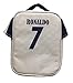 Forever Fanatics Cristiano Ronaldo #7 Juventus Soccer Jersey Lunch Premium CR7 Fan Gift Unique School Lunch Box (Soccer Jersey Lunch Bag, Cristiano Ronaldo)