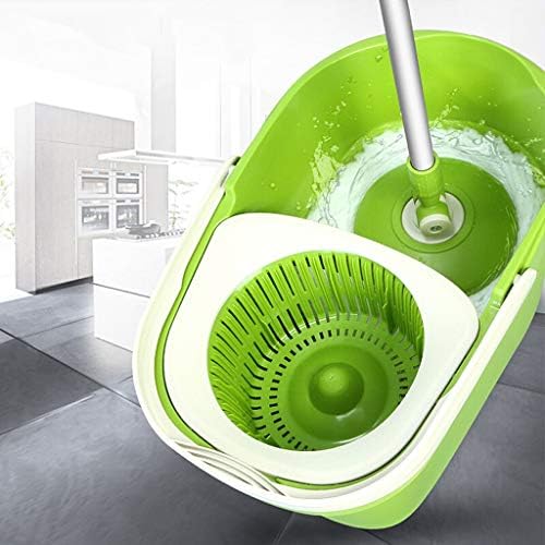 Cgynmo マイクロファイバーモップフロアクリーニングシステム ウェットドライフロアクリーニング 360ドライウェット再利用可能なダストモップ タイル ラミネート 通常便なら送料無料 プロフェッショナルマイクロファイバーモップ 洗えるパッド用洗剤パッド