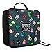 JINX Minecraft Bobble Mobs Insulated Kids School Lunch Box, Gray, 8.5