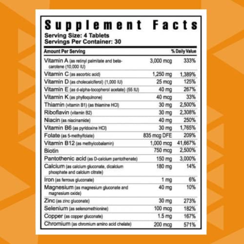 Youngevity Beyond Tangy Tangerine 2.0 MultiVitamin & Mineral Complex