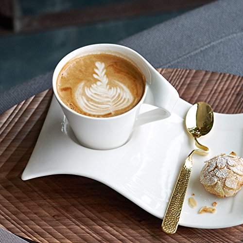 Villeroy & Boch New Wave Cafe Café au Lait Cup, 13.5 Ounce, White | Pricepulse