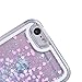 Ruky iPhone 4S Case,iPhone 4S Liquid Case, Flowing Liquid Floating Fashion Bling Glitter Love Heart Case Cover for iPhone 4 4S (Pink)