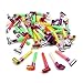 BAIVYLE Party Blowers for Kids,100 Pcs Multicolor Musical Blowouts, Birthday Party Favors, New Years Party Noisemakers,Party Blowouts Whistles, Party Blowouts, Fun Party Favor