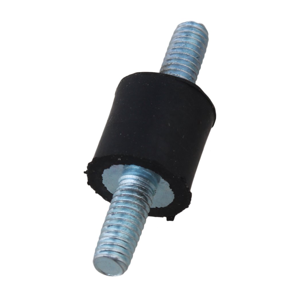 cnbtr 10 x 10 mm Negro + Plata anti-vibración silentblock de ...