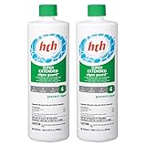 HTH 66514-02 Super Extended Algae Guard 3-Month Algaecide for Swimming Pools, 1-Quart, 2-Pack