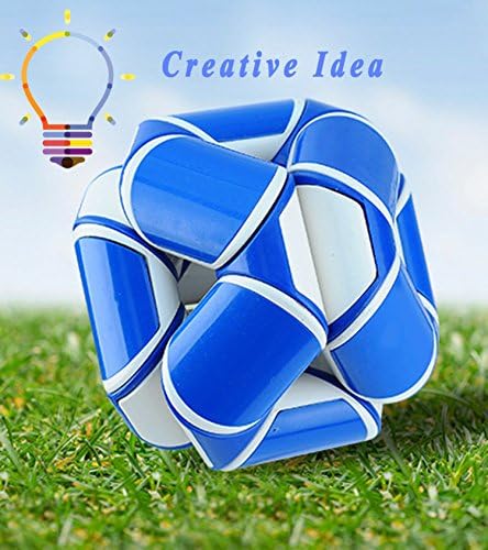 2017 New Snake Magic Twist Puzzle- Viariety Deformation - Stress Relieve Game For Children Adult Random Color By Xander (A)