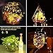 7 Color Flashing Wine Bottle Lights, M.C.Works Premium String Lights, 16 LEDs Battery Operated Cork Stopper Light for Bottles DIY Mood Lights Decor, 55 In.(Pack of 6)