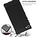 BlackBerry Motion Case, PUSHIMEI Soft TPU Brushed Anti-fingerprint Full-body Protective Phone Case Cover For BlackBerry Motion / BlackBerry Krypton (Black)