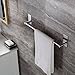 Taozun Towel Bar Self Adhesive 21.65-Inch Bathroom Brushed SUS 304 Stainless Steel Bath Wall Shelf Rack Hanging Towel Stick On Sticky Hanger Contemporary Style