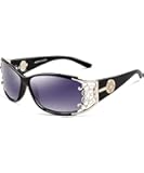 Sponsored Ad - Luxury Brand Polarized Sunglasses for Women Hollow Carved Lace Frame Design Ladies Shades PZ9218