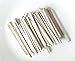 White Slate Pencils GRADE A FINE - Natural Lime Stone Chalk Pencils for Chalkboard, Fabric and Metal to Write, Sketch, Draw and Edible (Pack of 50) by Rawsimple