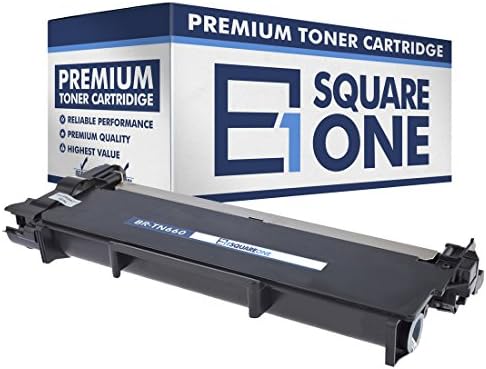 eSquareOne Compatible High Yield Toner Cartridge Replacement for Brother TN660 TN630 (Black, 1-Pack)
