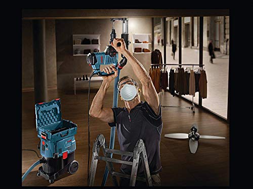 Bosch 9 Gallon Dust Extractor with Auto Filter Clean and HEPA Filter VAC090AH - Thumbnail 6