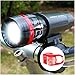 StellarLights - Solid Aircraft Aluminum Bike Light - BRIGHT 240 Lumens LED Bicycle Headlight With Tail light - WATERPROOF - Mounts in Seconds - NO TOOLS Required