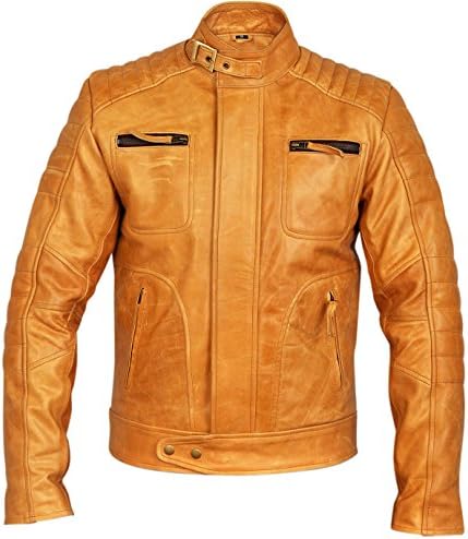 Mens Weybridge Leather Jacket