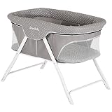 Dream On Me Traveler Portable Bassinet, Twinkle Grey