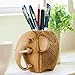 Resin Elephant Pencil Holder Fashion Creative Wooden Pen Holder,cute Pencil Holder for Desk