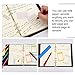 Hestya A5 6-Ring Binder Planner Refill Paper for Journals Notebooks Diaries Inserts, 8.35 by 5.59 Inches (200)