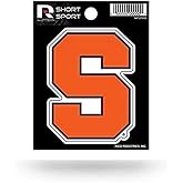 Rico Industries NCAA Syracuse Orange Die Cut Team Logo Short Sport Sticker