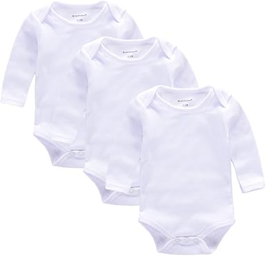 plain long sleeve baby vests