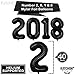 Black 21st Birthday Decorations – Large, Pack of 29 | 21st Birthday Balloons | 21 Birthday Decorations | 21 Black Balloons | 21st Birthday Black | 21 Birthday Party Supplies Kit for 21 Year Old