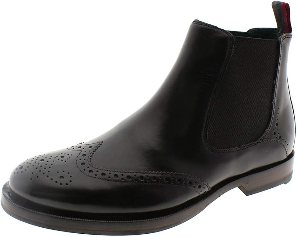 botines negros de vestir