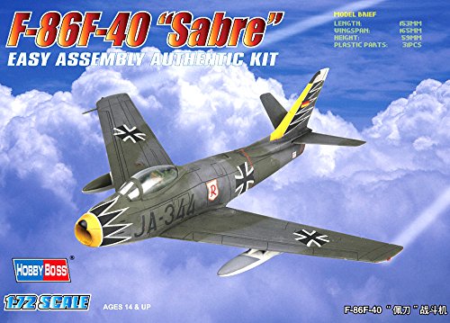 Hobby Boss F-86F-40 Sabre Airplane Model Building Kit