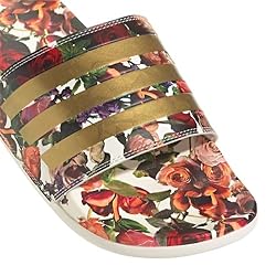 adidas Unisex Adilette Comfort Slide Sandal, Off