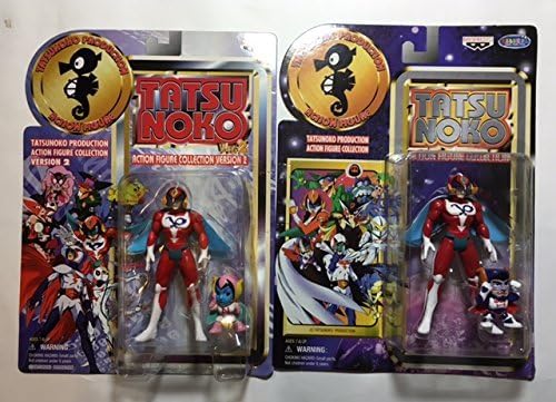 Torutoru love Temu Tatsunoko Production Action Collection Figure polymer set of 2 Banpresto