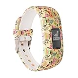 BeneStellar 12 Colors for Garmin Vivofit JR Bands With Secure Watch Clasp Silicone Replacement Bands for Garmin Vivofit JR （for Kids）