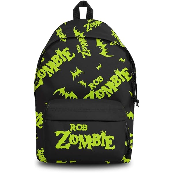 Misfits Fiend Zaino Mini Glow In The Dark: Zaino Piccolo 30cm Con Tasche E Imbottito - 3