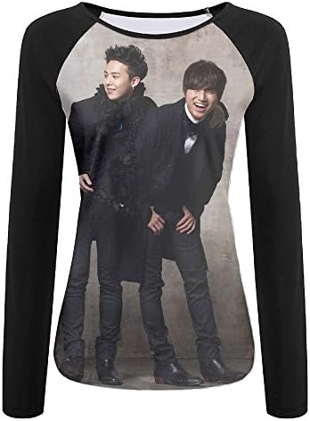 Women's 3D Lifelike Print Bigbang Star Raglan Shirt Blouses