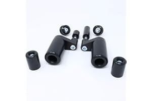 SHOGUN MOTORSPORTS Shogun Kawasaki Ninja 400 Z400 Z 400 2018 2019 2020 2021 2022 2023 2024 NO CUT Black Complete Slider Kit Includes No Cut Frame Sliders Swing Arm Spools and Bar Ends - 755-4159 - USA MADE