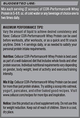 Cellucor Whey Protein Isolate Powder with BCAAs, Post Workout Recovery Drink, Gluten Free Low Carb Low Fat, Molten Chocolate, 28 Servings