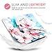 MoKo Case Fit iPad Air - Slim Lightweight Smart Shell Stand Cover with Translucent Frosted Back Protector Fit Apple iPad Air 9.7