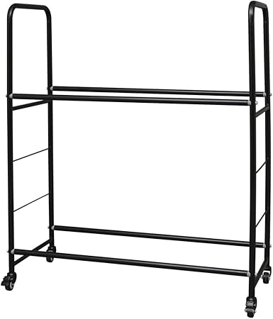 Amazon アイリスプラザ カー用品 車 タイヤラック 2段式 幅1 奥行45 高さ122 耐荷重 160kg ブラック 車 バイク 車 バイク