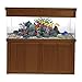RJ ENTERPRISES Oak Empire 72″X24″ Walnut 30″ Tall Aquarium Stand fits180/225 Gal & Oak Empire 72″X24″ Walnut 10″ Tall Canopy fits180/225 Gal & Glass Tank Aquarium 225 Gal is Includedthumb 4