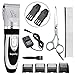 Legendog Rechargeable Dogs and Cats Clippers Pet Grooming Trimming Kit Set(Silver and Black)