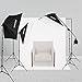Excelvan 2000W Photography Studio LED Lighting Kit 20x25” Auto Pop-up Soft Box with 80” Light Stand and 135W LED Lamp, SHOX-012