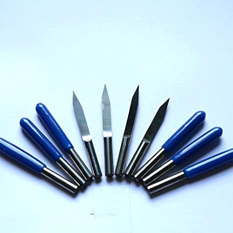 Generic 20Angular 01mm : 2016 Router Engraving Tools 10pcs Mini Pcb Wood Drill Bits Tungsten Steel Cnc Bit Milling Mane Tools, Diameter 3.175mm, New