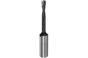 uxcell Brad Point Drill Bits for Wood 5mm x 70mm Forward Turning Carbide for Woodworking Carpentry Drilling Tool