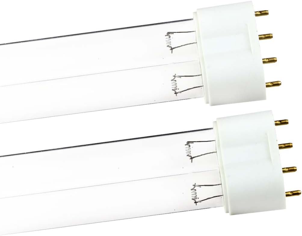 55w UV Replace Bulb 21 inch (Full Length) 2g11 4-pin Base UV-C 2-Pack