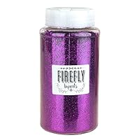 Homeford Firefly Imports Fine Glitter Arts and Crafts, 1-Pound Bulk, Purple,