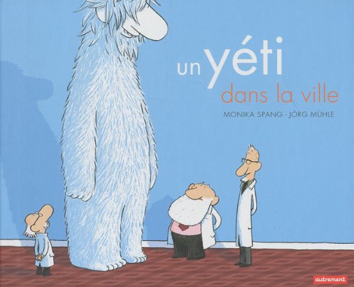 Un  yéti dans la ville