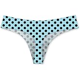 PinUp Angel Women Sexy Polka Dot Underwear Comfy Soft Cute Adorable Mini Thong Brief Hipster