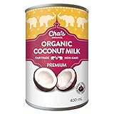 Cha’s Organics Organic Coconut Milk Multipack - Natural & Gluten-Free Coconut Milk Cans, Perfect For Dairy-Free & Vegan Asian Recipes, Exotic Cocktails & Mouth-Watering Desserts - 6 x 13.5oz