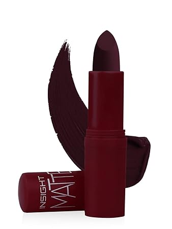 maroon matte lipstick