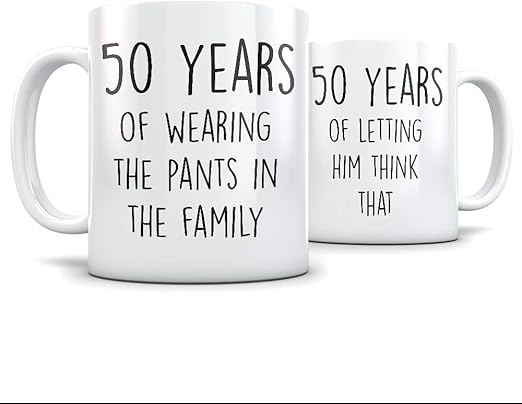50th anniversary gifts for men